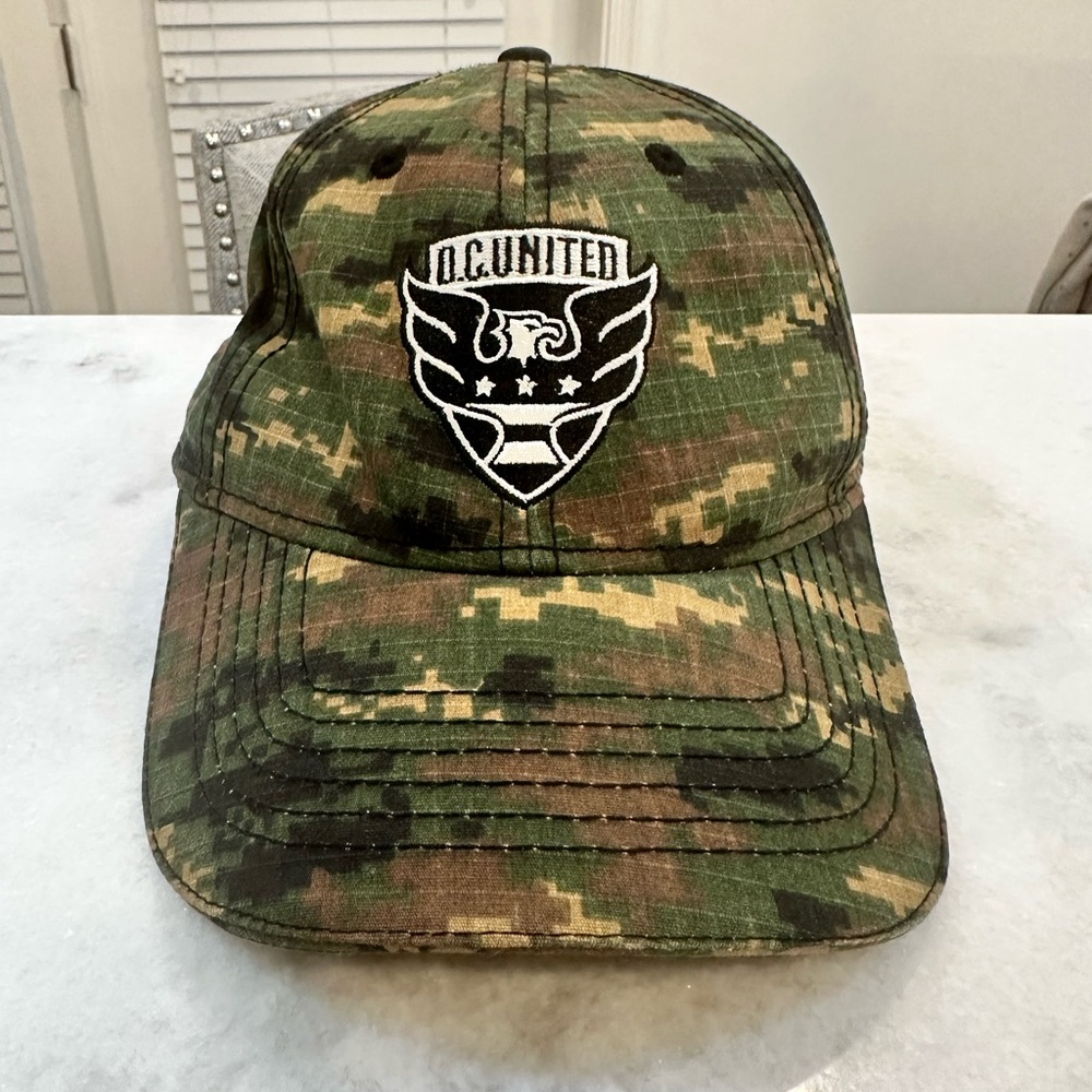 D.C. United Camouflage Hat With Logo